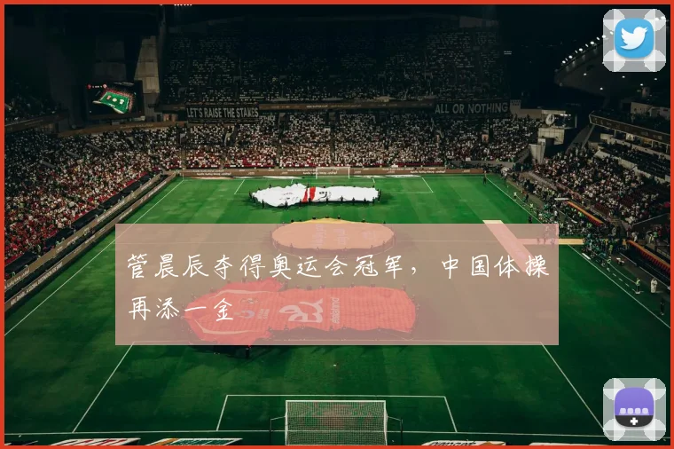 管晨辰夺得奥运会冠军，中国体操再添一金