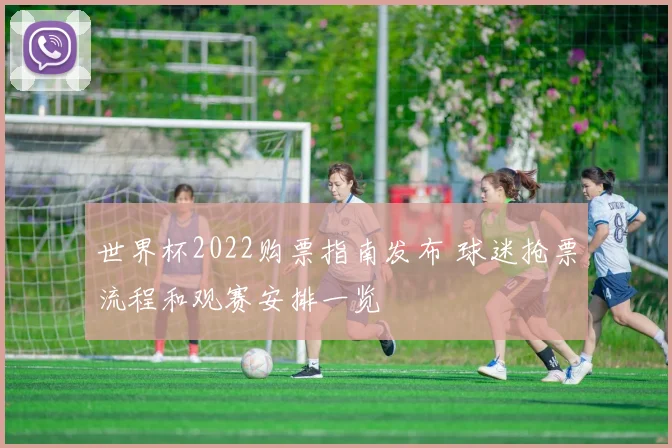 世界杯2022购票指南发布 球迷抢票流程和观赛安排一览